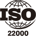 ISO 22000:2018 certification mark